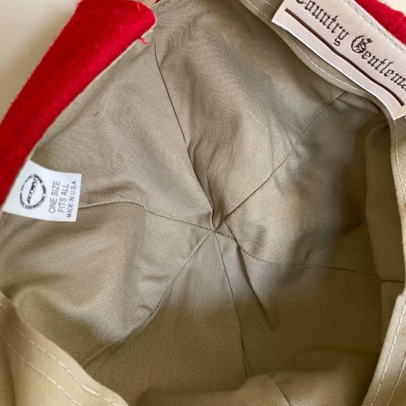 Country Gentleman’s wool and suede cap - Picture 5 of 5